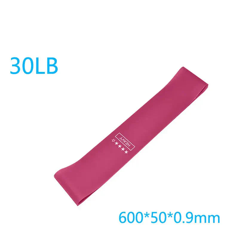 elastic resistance bands for yoga and strength training