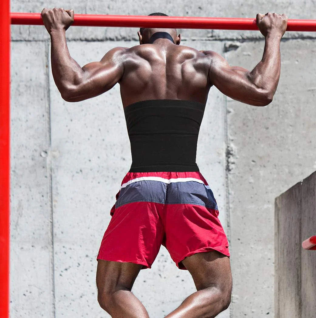 men's sauna waist trimmer belt