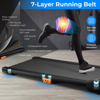 Under Desk Treadmill for Home/Office with 12 Preset Programs