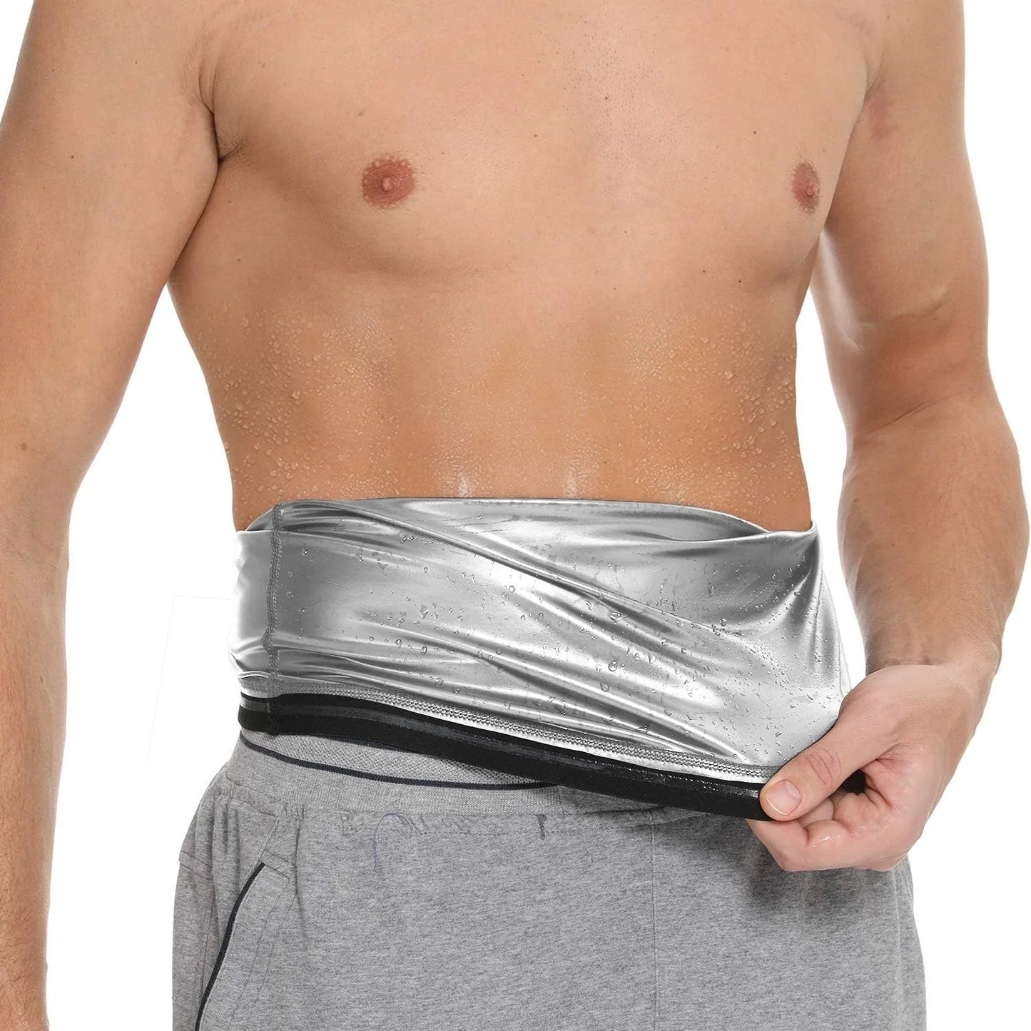 men's sauna waist trimmer belt