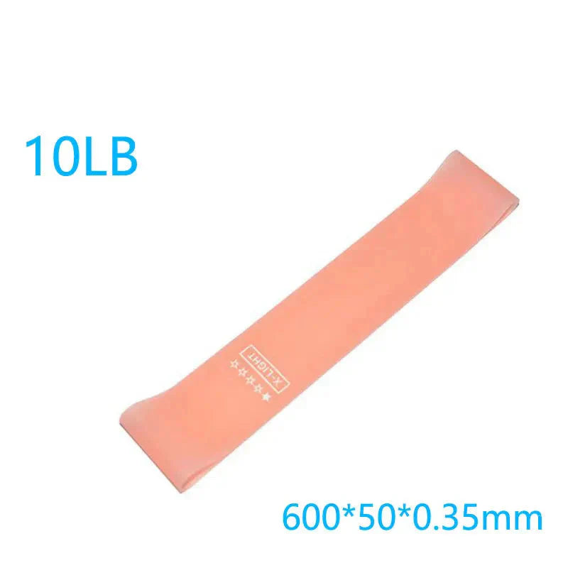 elastic resistance bands for yoga and strength training