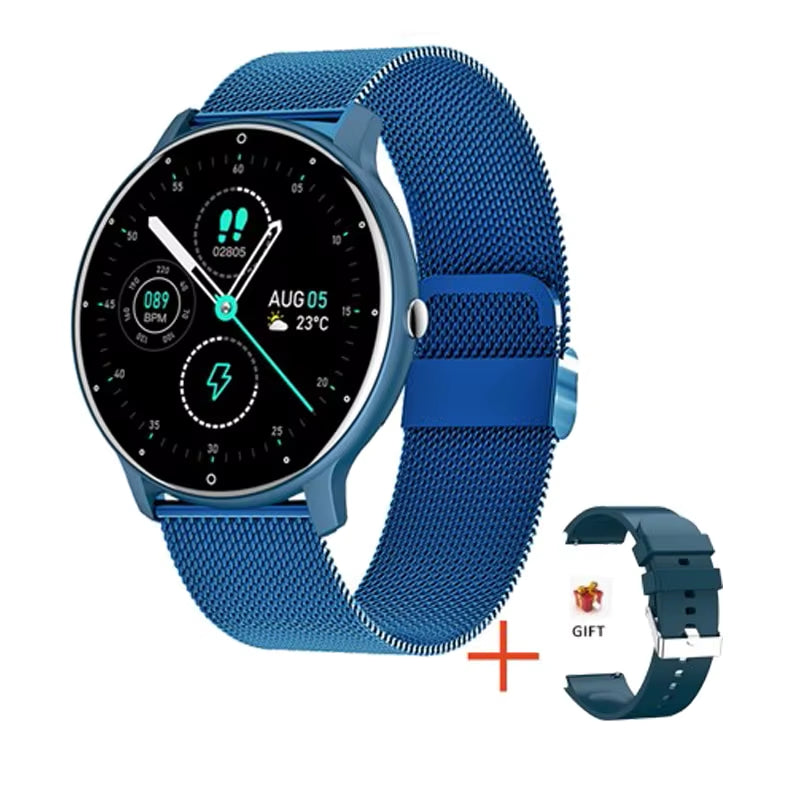 Smart Watch Men Women Full Touch Screen Sport Fitness Watch Man IP67 Waterproof Bluetooth for Android IOS Smartwatch Men