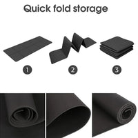 Yoga Mat Sports Fitness EVA Comfortable Foam 4Mm Thick Yoga Mat Sports Yoga and Pilates Gymnastics Mat