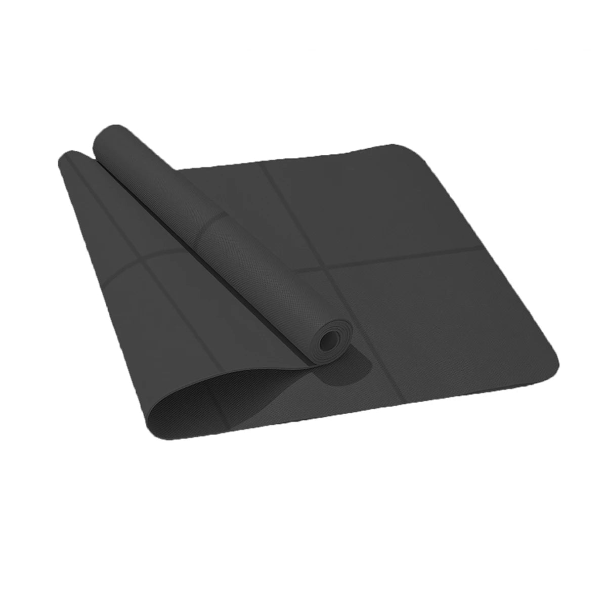 Yoga Mat Sports Fitness EVA Comfortable Foam 4Mm Thick Yoga Mat Sports Yoga and Pilates Gymnastics Mat