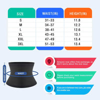 men's sauna waist trimmer belt
