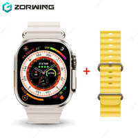H11 Ultra Smart Watch Men 49Mm GPS NFC Smartwatch Titanium Alloy 173 Sport Mode Fitness Watch for Android IOS with Strap Lock